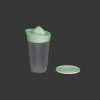 vaso exprimidor de jugo con tapa