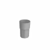 vaso plastico hexagonal
